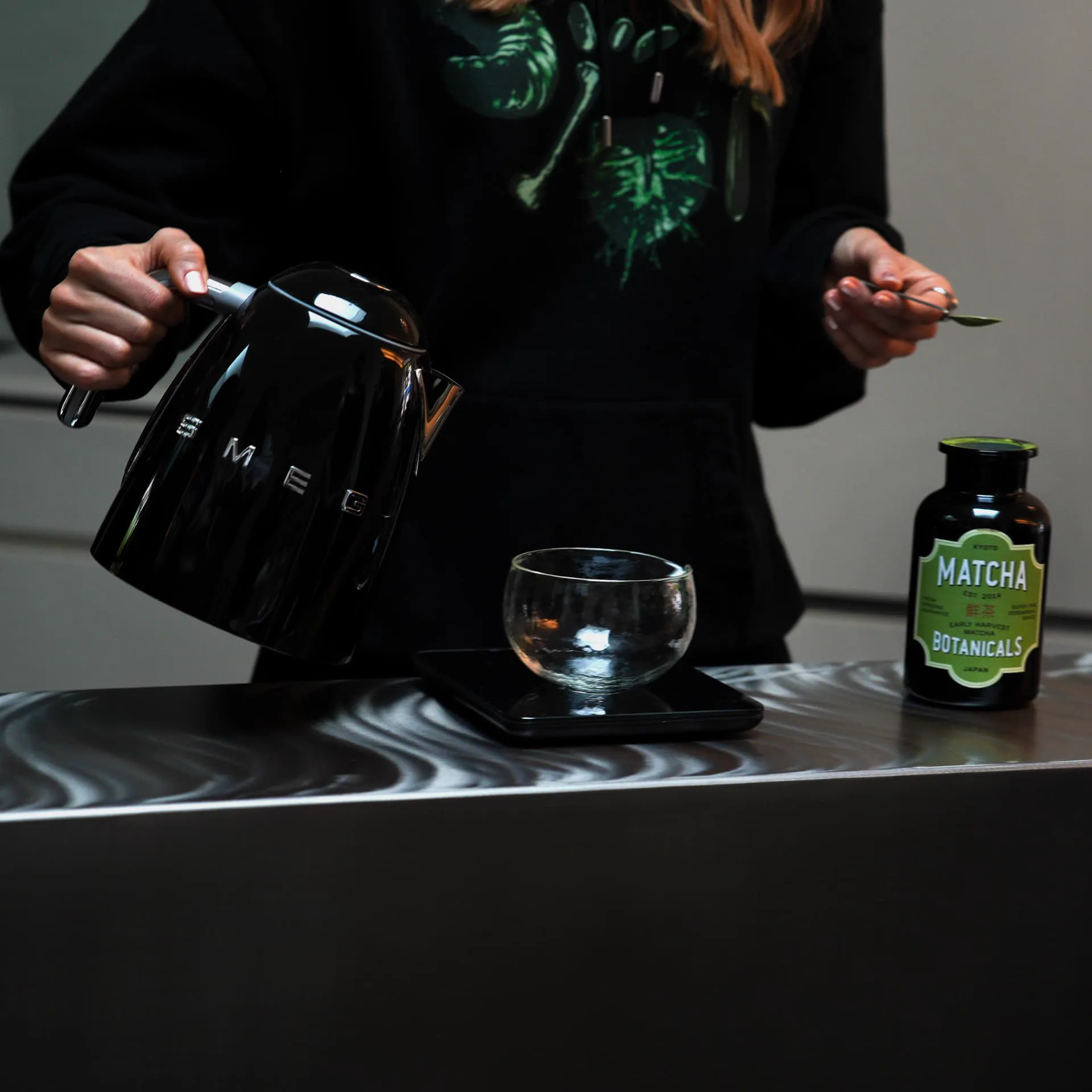 Part of everyday life at Claw with Matcha Botanicals at Claw Studio Zurich